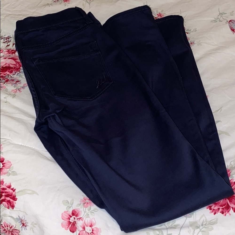 👀 Express dark navy brushed jeggings👀
